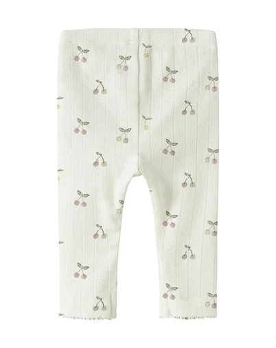 Name It - NBFFicherry Leggings -  Cloud Dancer 